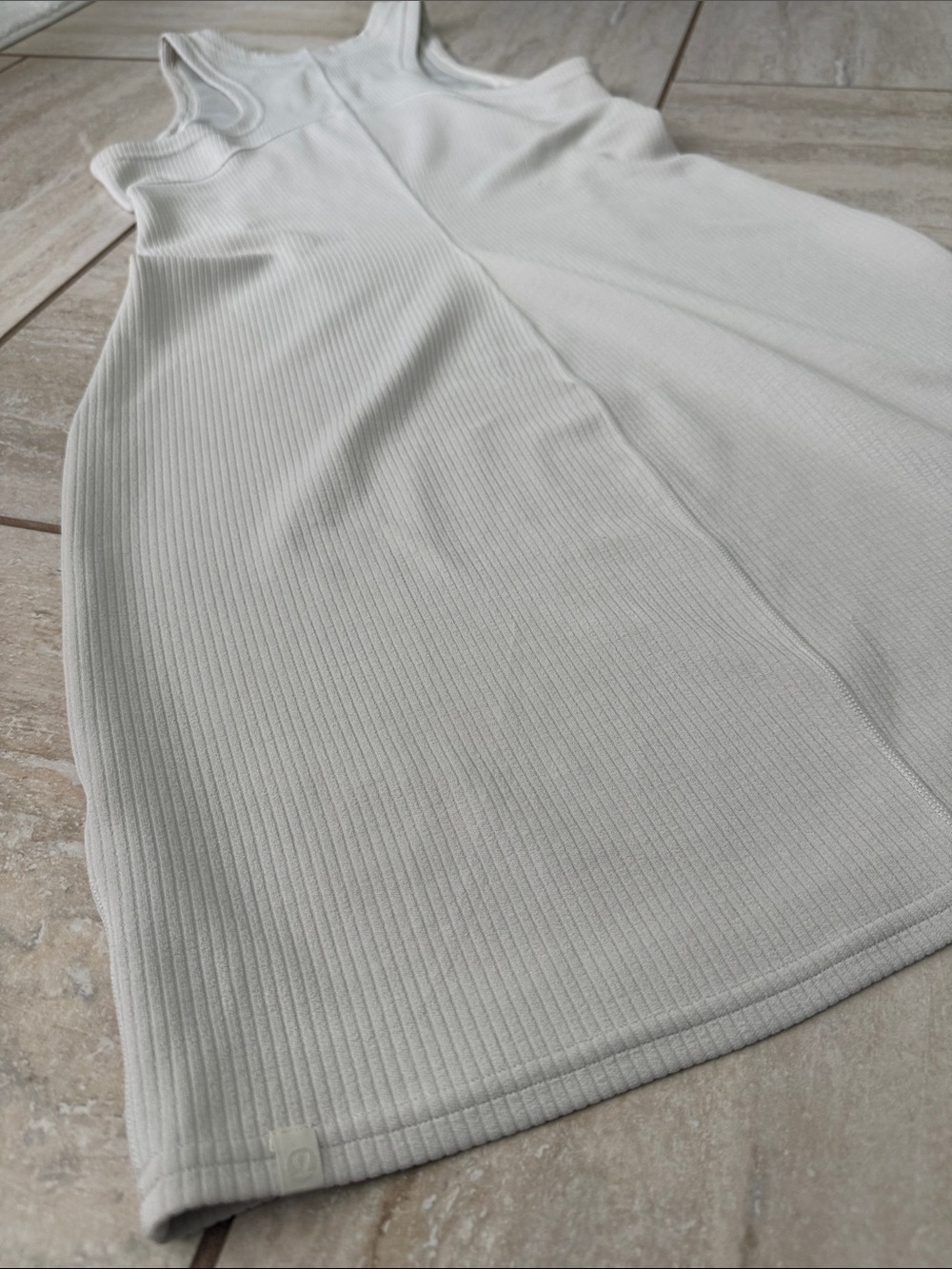 Lululemon Ribbed Softstreme Slim-Fit Tank Dress - Picture 16 of 16